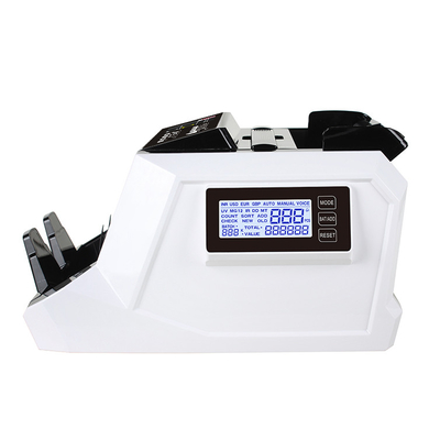 SGD Multi Currency Bill Counter Cash Counting Machine 190mm UV MG HKD